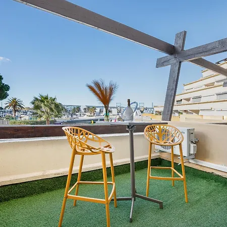 Nuit D'ambre Port Nature - Cosy - Parking - Climatisation - Village Naturiste Apartamento Agde